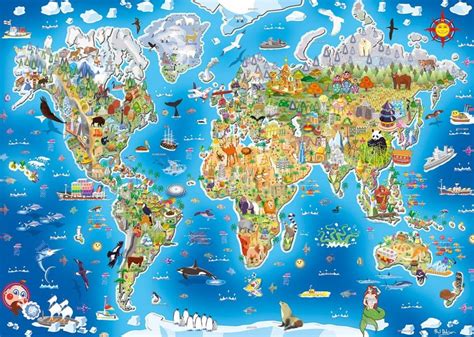 Jig Map Our World Jigsaw Puzzle 250 Pcs Gibsons Vintage Toys