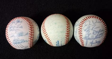 Savannah Sand Gnats Team Autographed Baseballs