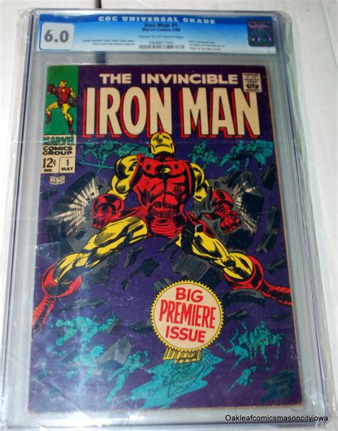 Iron Man 1 Very Nice Silver Age First Issue Vintage Marvel Comic 1968