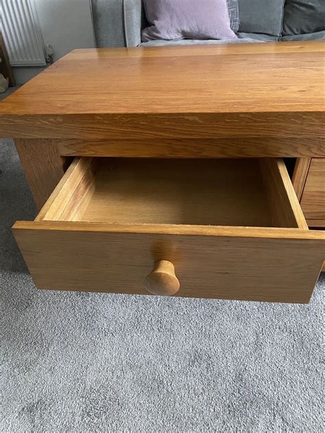Marks And Spencer Sonoma Solid Oak Coffee Table Ebay