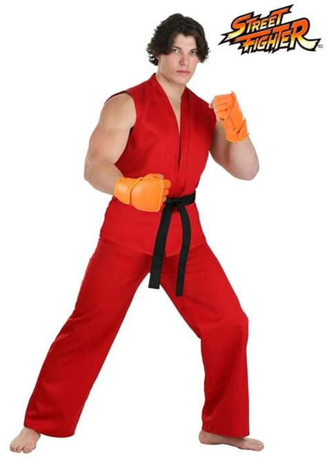 Street Fighter Ken Costume For Men