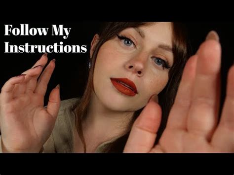 ASMR Follow My Instructions But Keep Your Eyes Closed Guaranteed