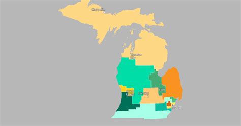 The Changes To Michigans Congressional Map District By District