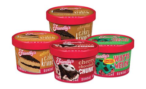 New Dairy Products Friendlys Ice Cream Sundae Cups