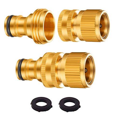 Buy Direct Mfg Garden Hose Quick Connect Solid Brass No Leakage No