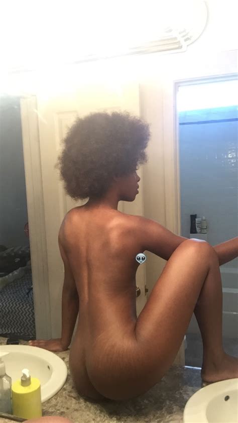 Sexy Nude Slim Sexy Ebony Selfies Shesfreaky