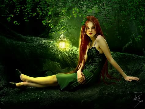 Beautiful Fairy Of The Forest Art Id 6768