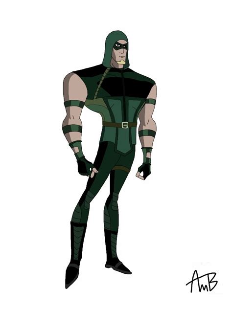 Dcau Green Arrow Redesign By Alex Brownstone On Deviantart
