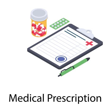 Medical Prescription Concepts 2904883 Vector Art At Vecteezy