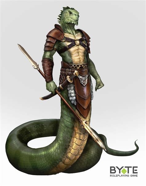 Snake Warrior By Oana D On Deviantart Creature Artwork Fantasy