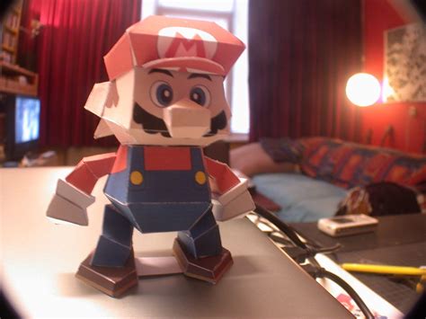 Papercraft Mario A Papercraft Mario Dannybosten Flickr