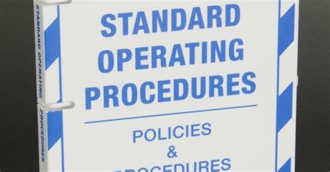 Standard Operating Procedures Binder 1 Amznto1scwrf2 Sop