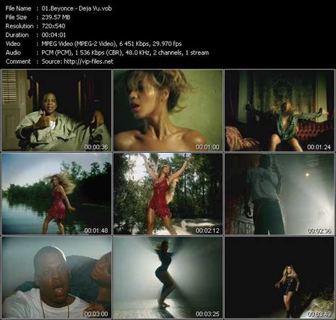 Beyonce Deja Vu Download Music Video Clip From Vob Collection Woman Video Hits New Edit