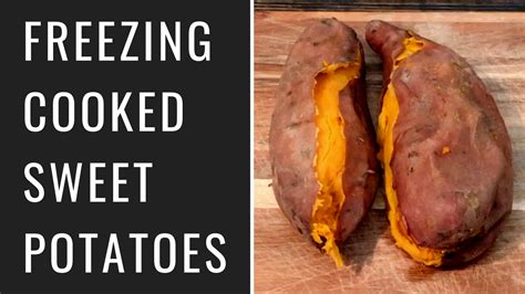 This is an alternative that some people prefer. Freezing Sweet Potatoes for Nice Cream
