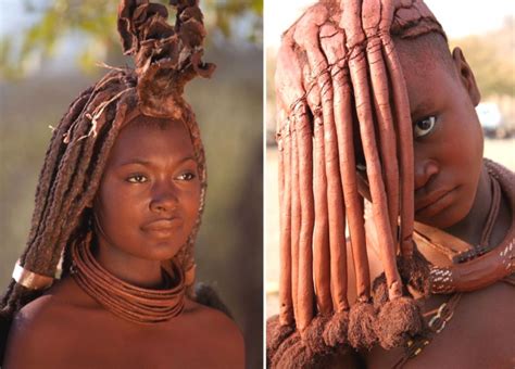 Самые красивые в Африке Как живут женщины народа химба которые