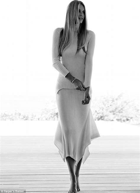Elle Macpherson Flashes Her Curves In Harpers Bazaar Behind The Scenes