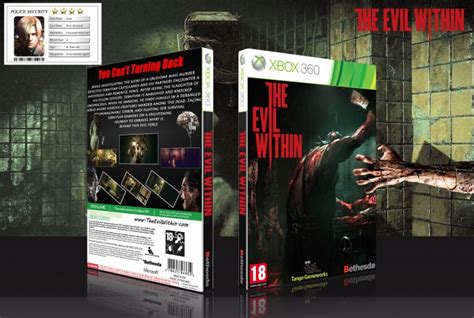 The Evil Within Xbox 360 Box Art Cover By Leonskennedy
