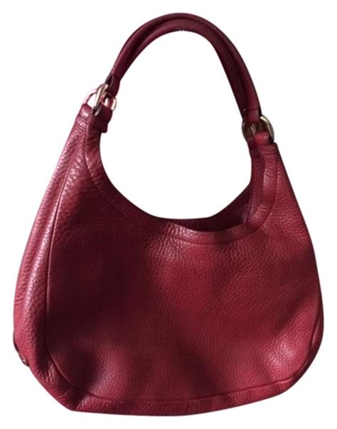 Cole Haan Slouch Red Leather Hobo Bag In Leather Red Leather