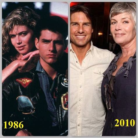 Kelly Mcgillis Tom Cruise Then Now