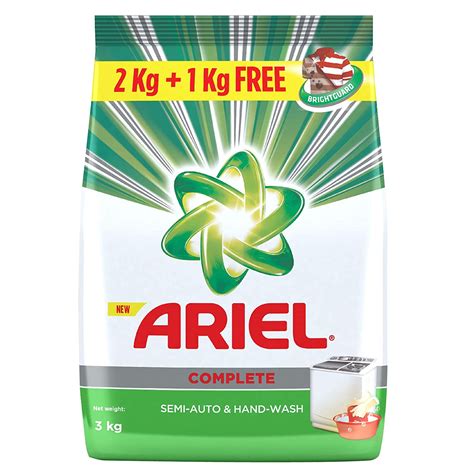 Buy Ariel Complete Detergent Washing Powder 2 Kg With Free Detergent