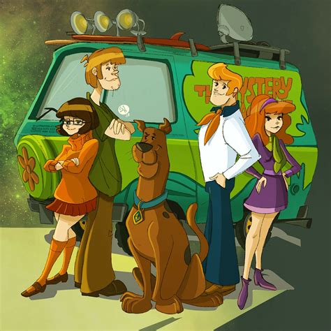 artstation scooby doo mystery incorporated