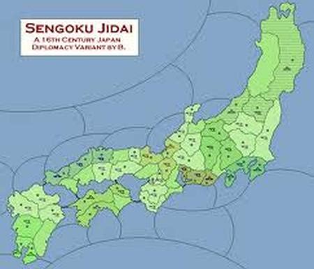 Being a warrior in feudal japan was more than just a job. Map - Medieval Japan