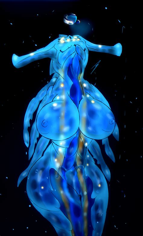 Rule Big Breasts Bioluminescence Dark Background Female Ghost Leviathan Subnautica Hb