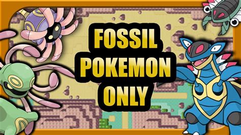 Can You Beat Pokemon Ruby With Only Fossil Pokémon No Items Youtube