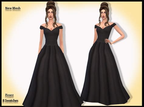 Evening Gown By Pizazz At Tsr Sims 4 Updates
