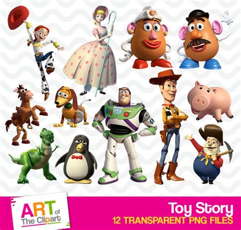 Toy Story Clipart High Resolution Toy Story Images Toy Story Etsy