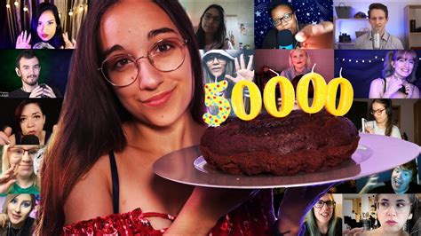 asmr portugal video com os inscritos celebraÇÃo 50k giveaway 💖 youtube