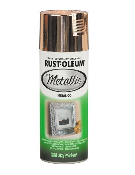Pintura Spray Acabado Metalico Rust Oleum Latón Metálico 312gr