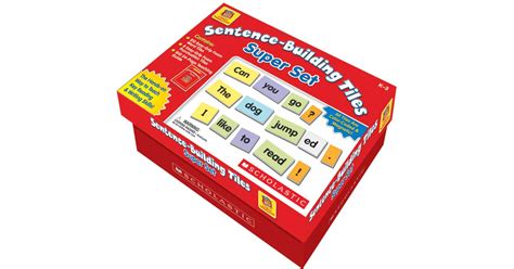 Little Red Tool Box Sentence Building Tiles Super Set Sc 0439909279
