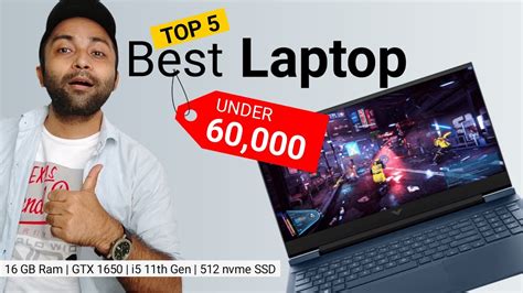 Top 5 Best Laptops Under 60000 In 2022⚡best Laptop Under 60000 Youtube