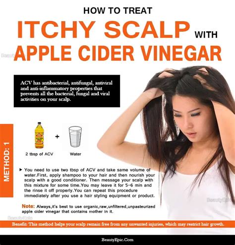 How To Use Apple Cider Vinegar Acv For Dry Itchy Scalp