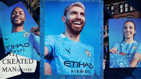 The compact squad overview with all players and data in the season overall statistics of current season. New PUMA City Home kit inspired by Manchester mosaics