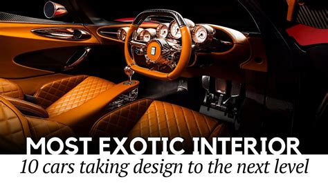 10 Most Exotic Interior Designs You Can Find In Modern Bespoke Cars
