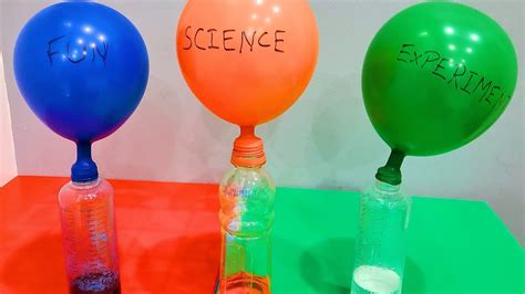 Blowing Up A Balloon State Of Matter Fun Science Experiment Youtube