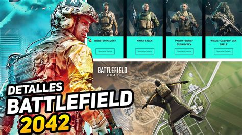 BATTLEFIELD 2042 Especialistas Mapas vehículos ediciones y más