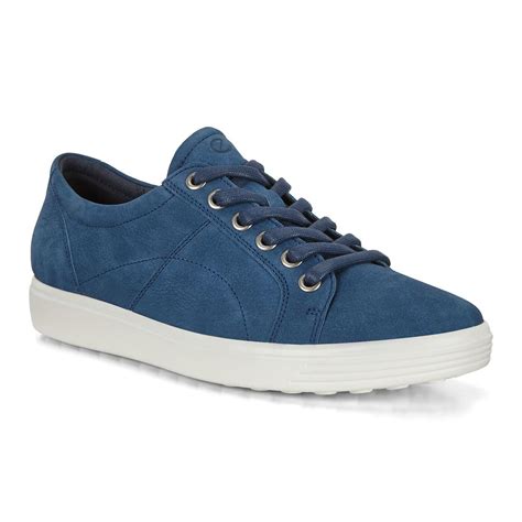 Womens Ecco Sneakers Soft Classic Sneaker True Navy Arch Fight Burger