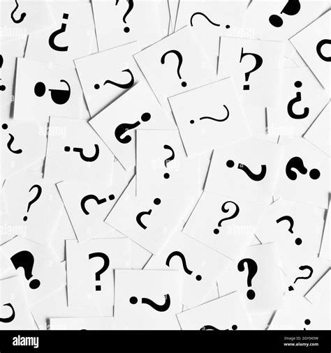 Red Question Mark Black And White Stock Photos And Images Alamy