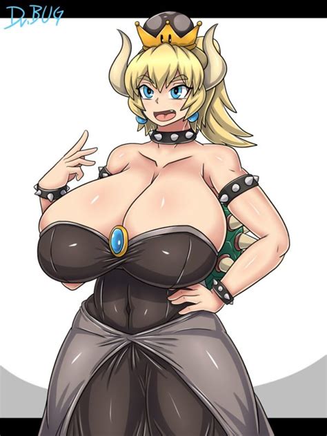 Bowsette Illustrations Strangely Sexy Sankaku Complex Hot Sex