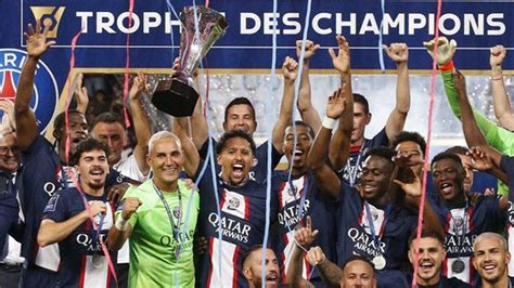 Champions Trophy Neymar Lionel Messi Take Paris Saint Germain To