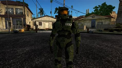 Gta San Andreas Spartan 1337 Of Halo Legends Mod