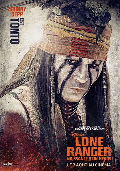 Lone Ranger Le Nouveau Film Avec Johnny Depp Se Dévoile