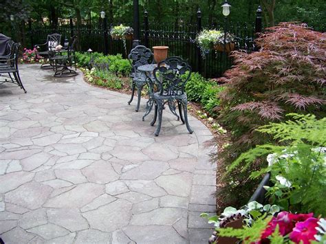 Faux Flagstone Paver Patio Patio Action Landscaping Inc Imperial Mo