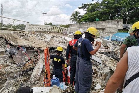 Aftershocks Patuloy Na Nararanasan Sa Cataingan Masbate Ilang Gusali