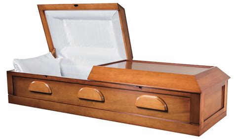 Photo Of Veneer Cremation Light Poplar Wood Casket Kit Or Assembled