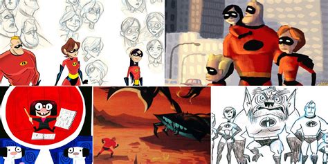 The Incredibles 50 Original Concept Art Collection