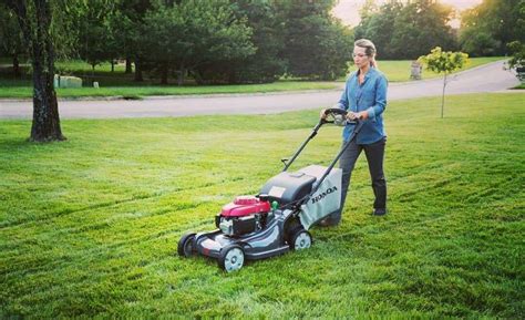 Lawn Mowing For Women Tips And Reasons Why To Mow Your Own Lawn Ronmowers